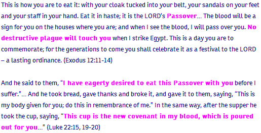 Exodus ch 12 verse 11 and others