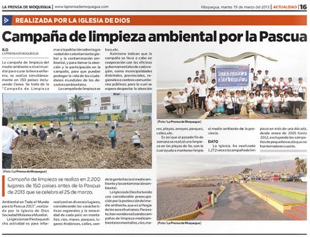 Clean-up Campaign for the Passover- Peru3