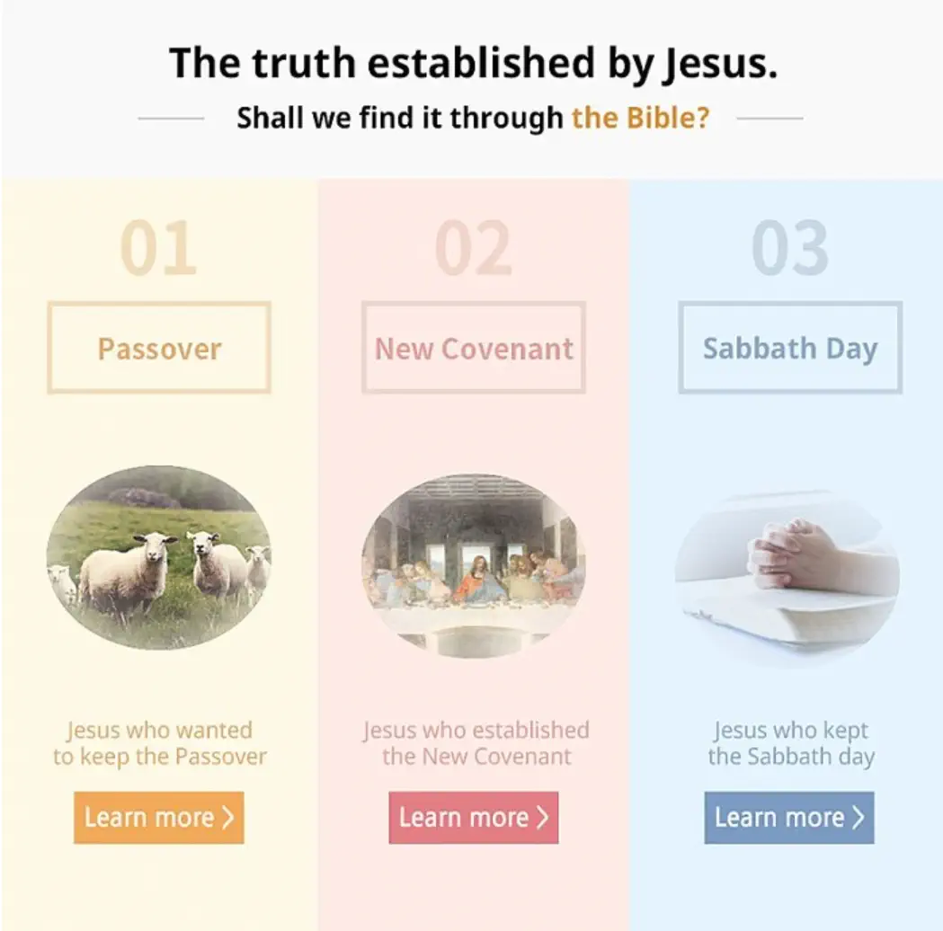 The truth established by Jesus - Passover, New Covenant, Sabbath day